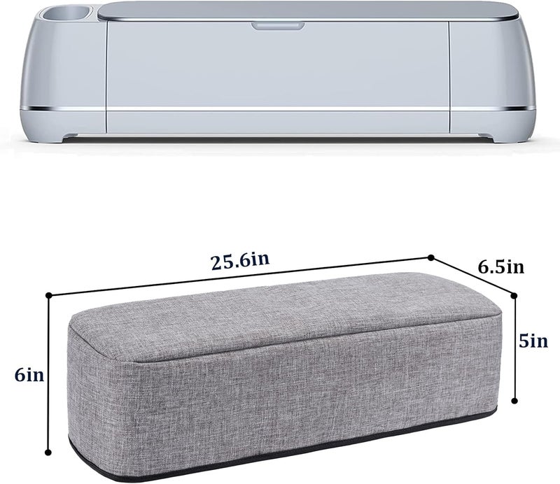 TRO&HOM Dust Cover Compatible with Cricut Maker 4, Explore 4,Cricut Maker 3,Cricut Maker, Explore 3, Explore Air 2, Machine Cover with Pockets for Cricut Accessories Suppliers Tools - Image 2